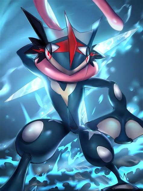 pokemon cool greninja pictures.